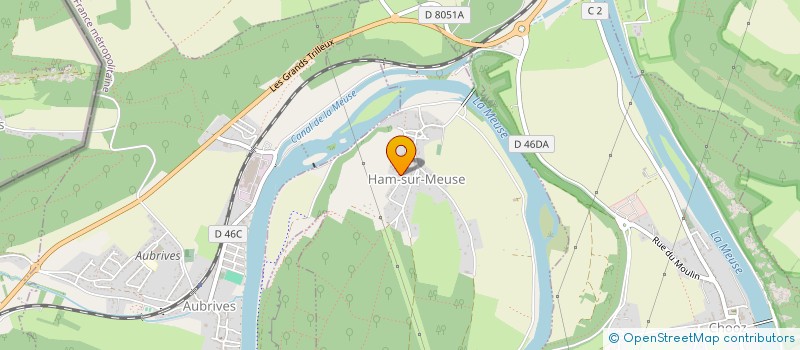 localisation de l'entreprise MANATH  HAM-SUR-MEUSE