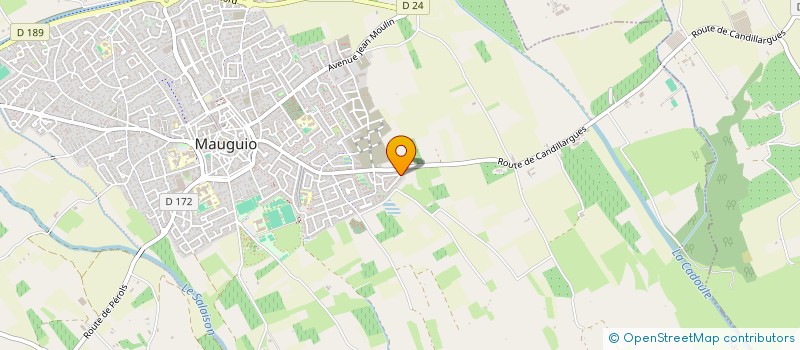 localisation de l'entreprise MANATHAN  MAUGUIO