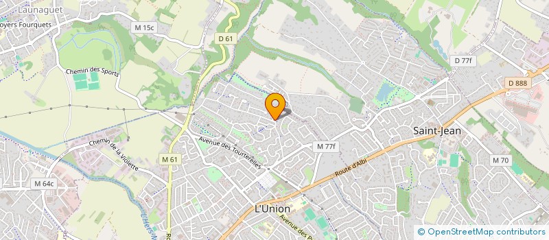 localisation de l'entreprise MANATHANNE  L'UNION