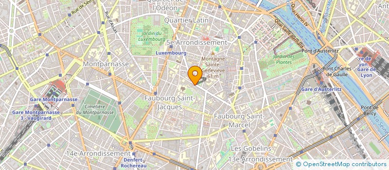 localisation de l'entreprise MANATI à PARIS