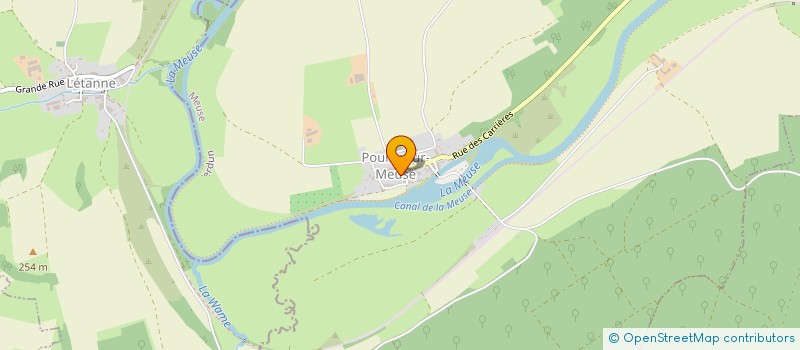 localisation de l'entreprise MANAUCOURT à POUILLY-SUR-MEUSE