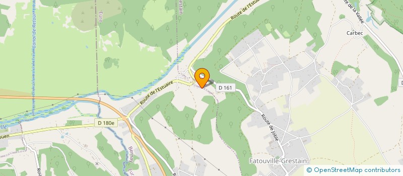 localisation de l'entreprise MANAUD  FATOUVILLE-GRESTAIN