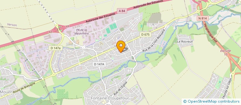 localisation de l'entreprise MANAURA ASSURANCES  HEROUVILLE-SAINT-CLAIR