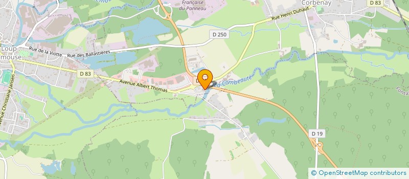 localisation de l'entreprise MANAUTO MANUTENTION ET AUTOMATISME  CORBENAY
