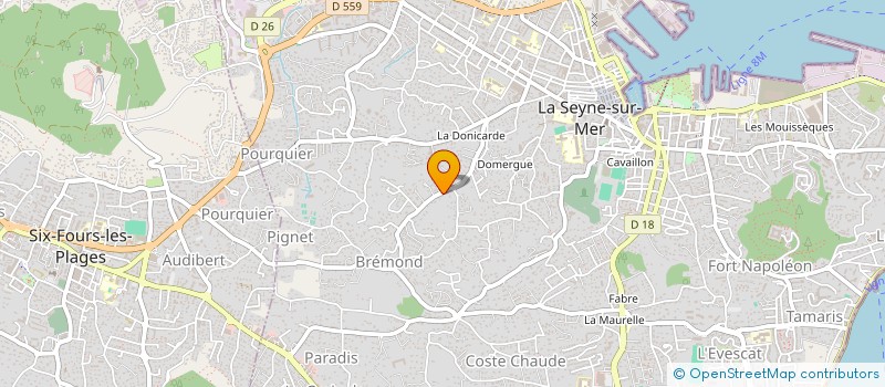 localisation de l'entreprise MANAVA à LA SEYNE-SUR-MER