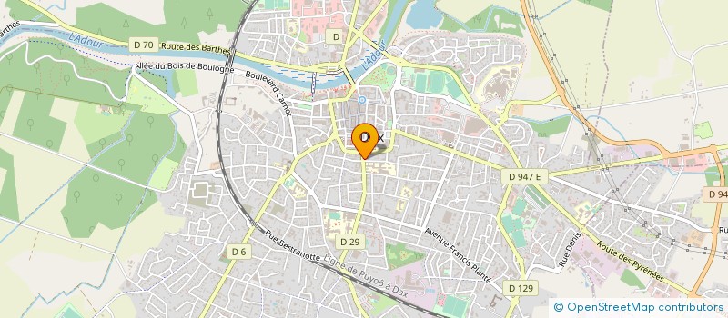 localisation de l'entreprise MANAVA à DAX