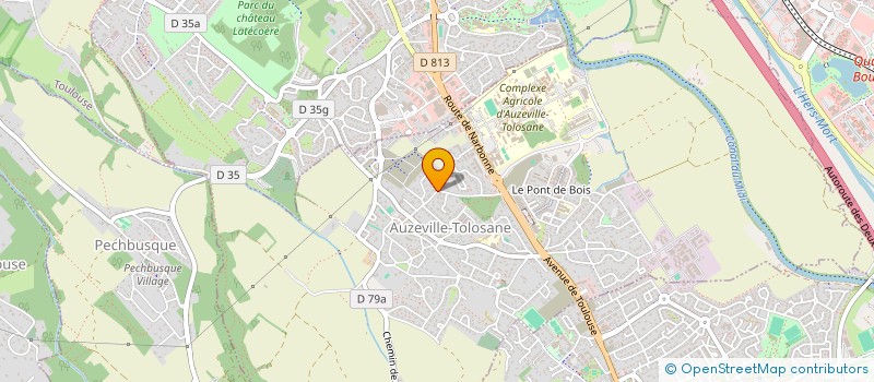 localisation de l'entreprise MANAVA IMMOBILIER  AUZEVILLE-TOLOSANE