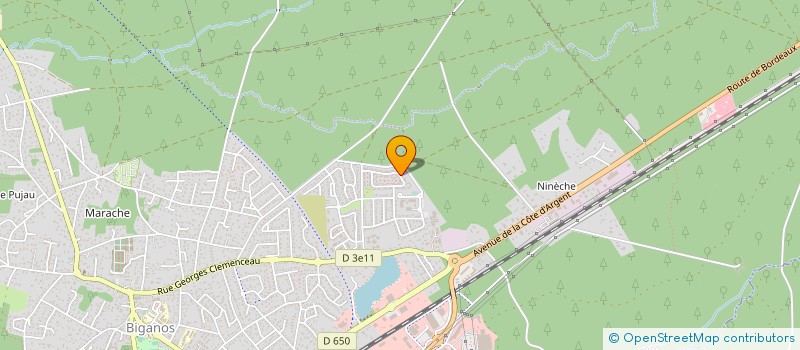 localisation de l'entreprise MANAVA ORI TAHITI  BIGANOS