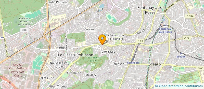 localisation de l'entreprise MANCA DOMUS (MD)  LE PLESSIS-ROBINSON