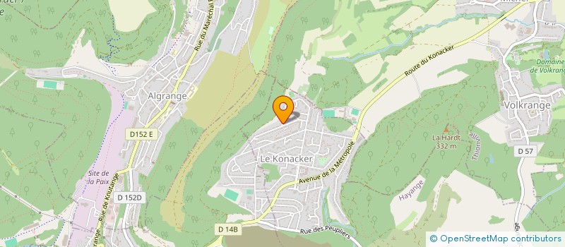 localisation de l'entreprise MANCA POIDS-LOURDS  HAYANGE