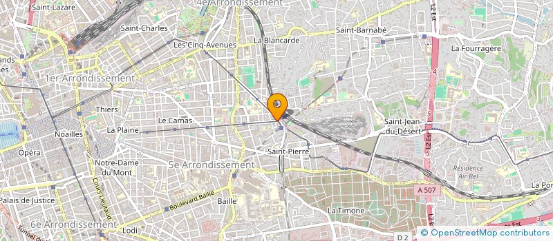 localisation de l'entreprise MANCALA PRODUCTION à MARSEILLE