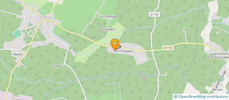 localisation de l'entreprise MANCAPA  LANDIRAS