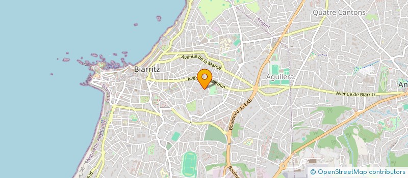 localisation de l'entreprise MANCEAU à BIARRITZ