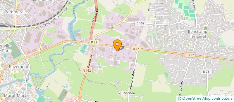 localisation de l'entreprise MANCEAU AUTOMOBILES  BONCHAMP-LES-LAVAL