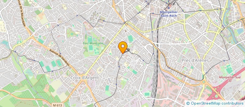 localisation de l'entreprise MANCEAU'PTIC  MONTPELLIER