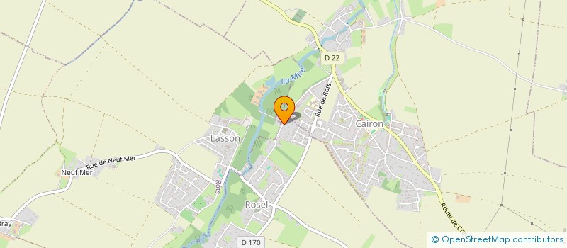 localisation de l'entreprise MANCEAUX  ROSEL