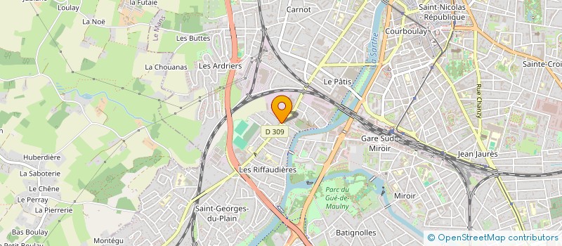 localisation de l'entreprise MANCELLE ENTREP GENER AUTOMOBILES MEGA à LE MANS