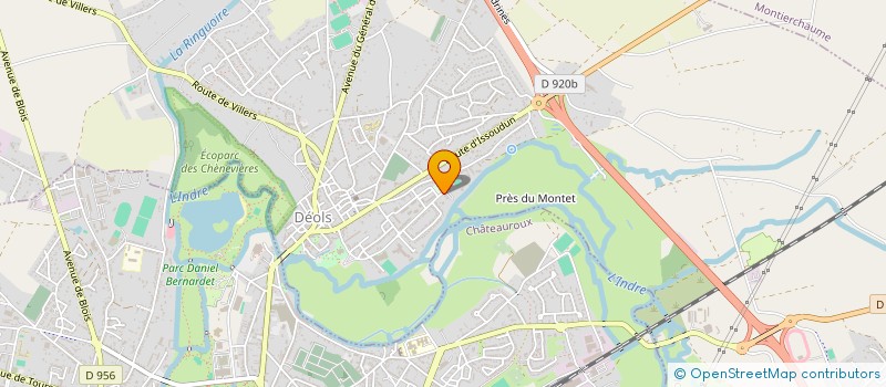localisation de l'entreprise MANCELLI CONSTRUCTIONS à DEOLS