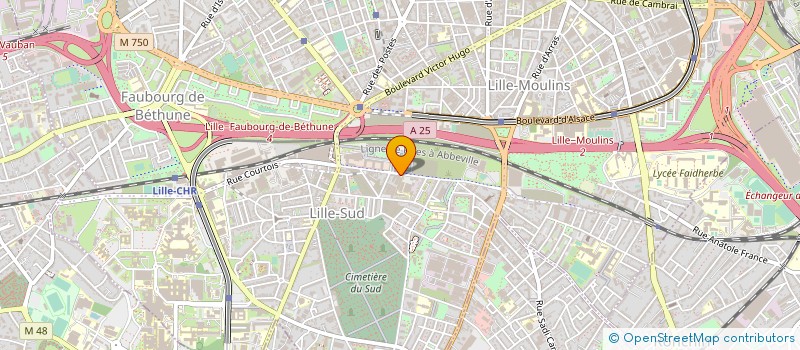 localisation de l'entreprise MANCEPS à LILLE