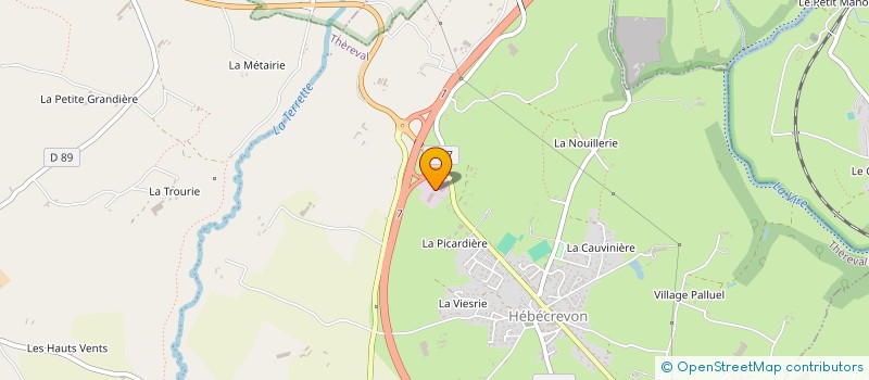 localisation de l'entreprise MANCHE ACHEMINEMENT à THEREVAL