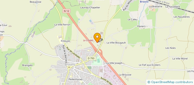 localisation de l'entreprise MANCHE ATLANTIQUE EQUIPEMENTS à BROONS
