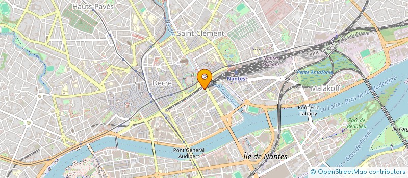 localisation de l'entreprise MANCHE ATLANTIQUE PRESSE à NANTES