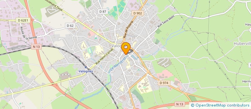 localisation de l'entreprise MANCHE SOPHROLOGIE à VALOGNES