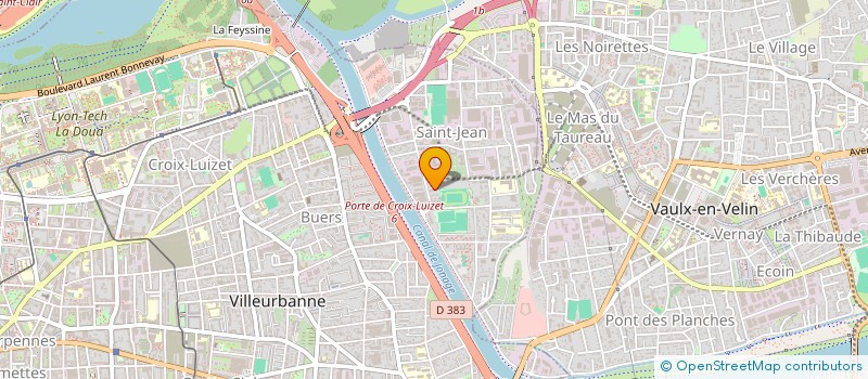 localisation de l'entreprise MANCINI  VILLEURBANNE