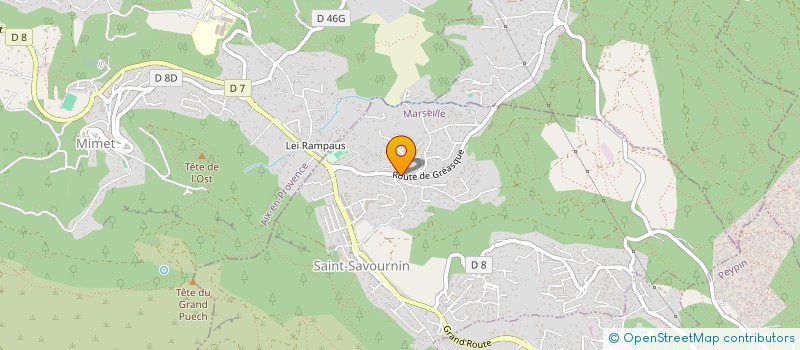 localisation de l'entreprise MANCINI BTP  SAINT-SAVOURNIN