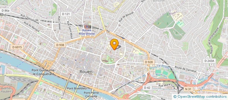 localisation de l'entreprise MANCION - FRIEDEN  ROUEN