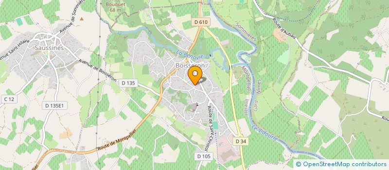 localisation de l'entreprise MANCLO  BOISSERON