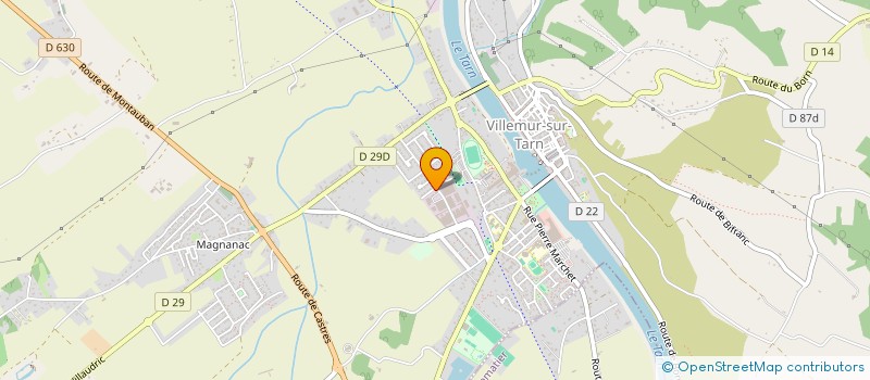 localisation de l'entreprise MANCO 2 à VILLEMUR-SUR-TARN