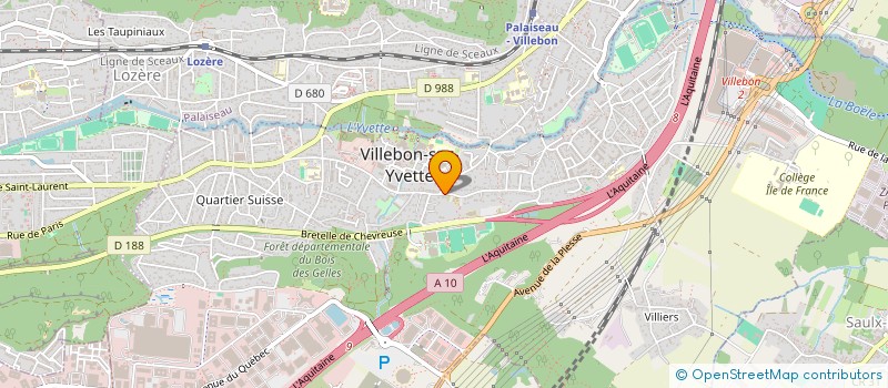 localisation de l'entreprise MANCO à VILLEBON-SUR-YVETTE