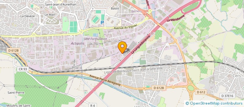 localisation de l'entreprise MANCO BUESA  BEZIERS