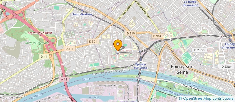 localisation de l'entreprise MANCOM à EPINAY-SUR-SEINE