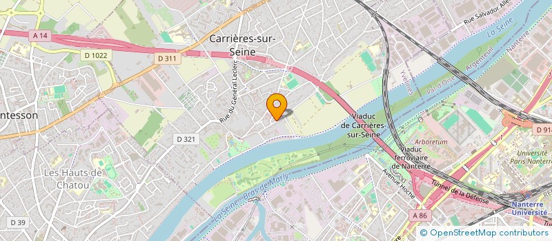 localisation de l'entreprise MANCYMI à CARRIERES-SUR-SEINE