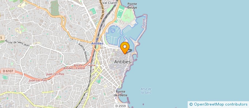 localisation de l'entreprise MAND & ITA à ANTIBES
