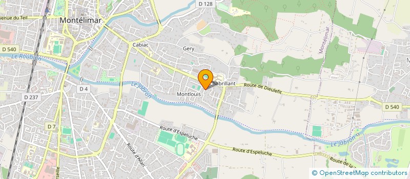 localisation de l'entreprise MANDA LIVE à MONTELIMAR