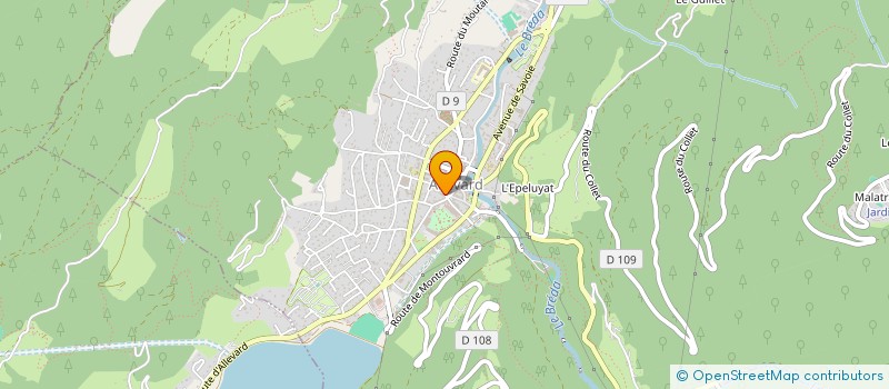 localisation de l'entreprise MANDAL'AME à ALLEVARD