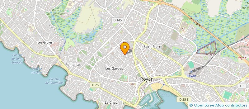 localisation de l'entreprise MANDALAY BAY  ROYAN