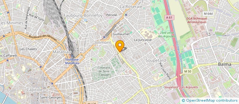 localisation de l'entreprise MANDALE  TOULOUSE