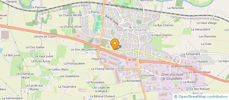 localisation de l'entreprise MANDAN08  NOYAL-SUR-VILAINE