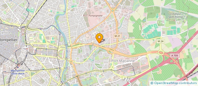 localisation de l'entreprise MANDANETWORK à MONTPELLIER