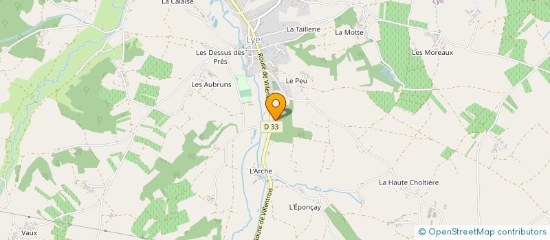 localisation de l'entreprise MANDAR'INN à LYE