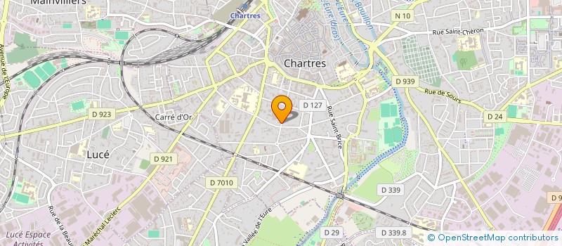 localisation de l'entreprise MANDARIN 770 à CHARTRES