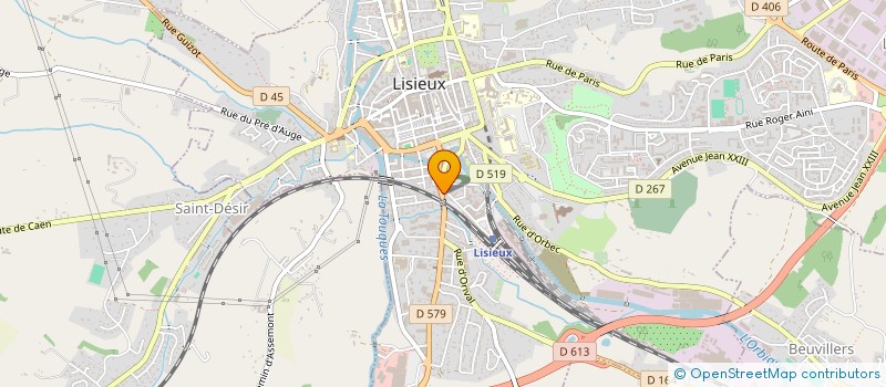 localisation de l'entreprise MANDARIN DE LISIEUX  LISIEUX