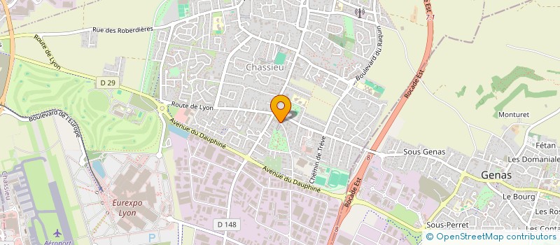 localisation de l'entreprise MANDARIN-MANDARINE DE CHASSIEU  CHASSIEU