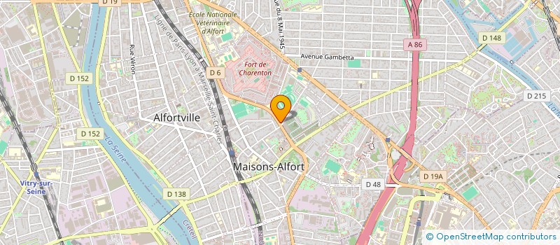 localisation de l'entreprise MANDARIN PRESTIGE  MAISONS-ALFORT