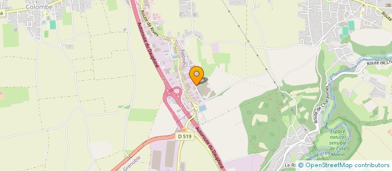 localisation de l'entreprise MANDARINA IT SERVICES  APPRIEU