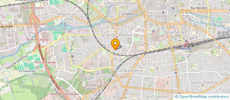 localisation de l'entreprise MANDARINE PATRIMOINE  RENNES